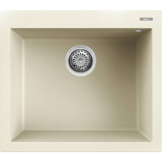 Elleci ELLECI - Mosogatótálca Quadra 105 G62 Bianco Antico LGQ10562 Mosogatótálca