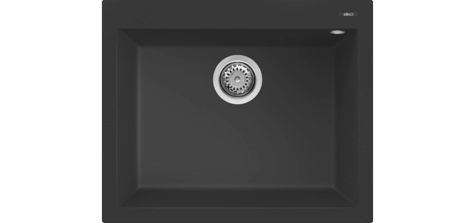 Elleci ELLECI - Mosogatótálca Quadra 110 G40 Nero LGQ11040 Mosogatótálca