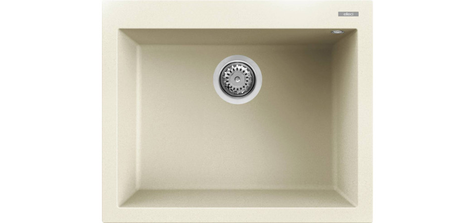 Elleci ELLECI - Mosogatótálca Quadra 110 G62 Bianco Antico LGQ11062 Mosogatótálca