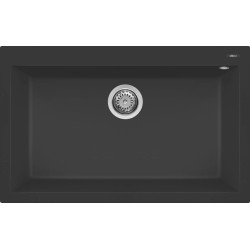 Elleci ELLECI - Mosogatótálca Quadra 130 G40 Nero LGQ13040 Mosogatótálca