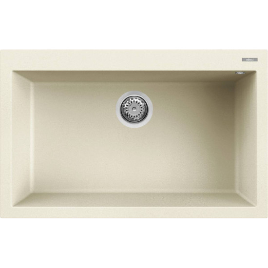 Elleci ELLECI - Mosogatótálca Quadra 130 G62 Bianco Antico LGQ13062 Mosogatótálca