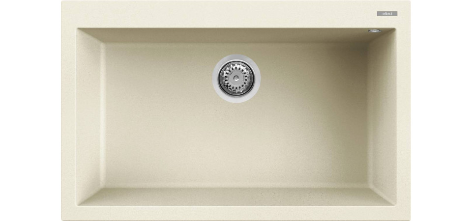 Elleci ELLECI - Mosogatótálca Quadra 130 G62 Bianco Antico LGQ13062 Mosogatótálca