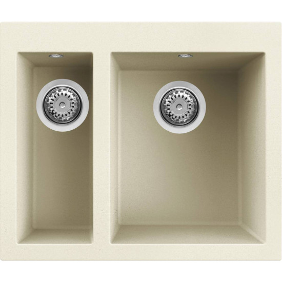 Elleci ELLECI - Mosogatótálca Quadra 150 G62 Bianco Antico - Kifutó termék! LGQ15062 Mosogatótálca