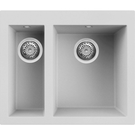 Elleci ELLECI - Mosogatótálca Quadra 150 G68 Bianco LGQ15068 Mosogatótálca