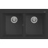 Elleci ELLECI - Mosogatótálca Quadra 350 G40 Nero LGQ35040 Mosogatótálca