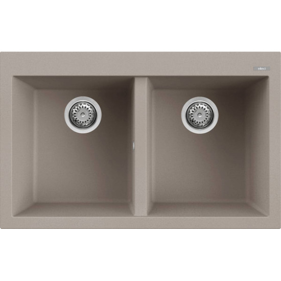 Elleci ELLECI - Mosogatótálca Quadra 350 G43 Tortora LGQ35043 Mosogatótálca