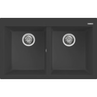 Elleci ELLECI - Gránit mosogatótálca Quadra 350 G59 Antracit LGQ35059 Mosogatótálca