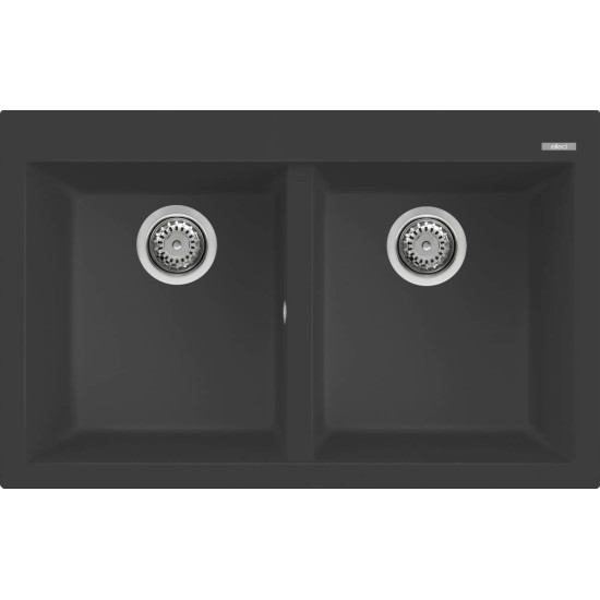 Elleci ELLECI - Mosogatótálca Quadra 350 G59 Antracite LGQ35059 Mosogatótálca