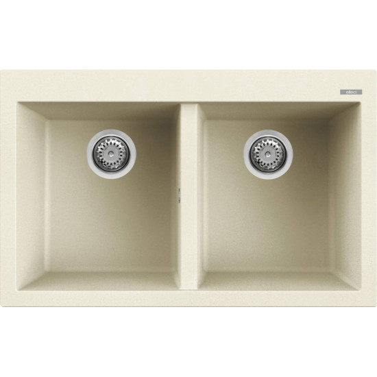 Elleci ELLECI - Mosogatótálca Quadra 350 G62 Bianco Antico LGQ35062 Mosogatótálca