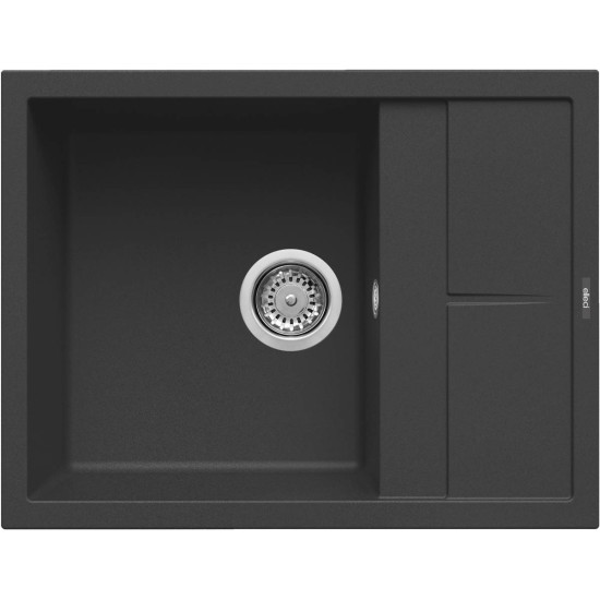Elleci ELLECI - Mosogatótálca Unico 125 G40 Nero LGU12540 Mosogatótálca