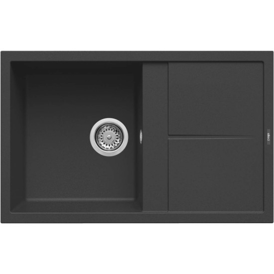 Elleci ELLECI - Mosogatótálca Unico 300 G40 Nero LGU30040 Mosogatótálca