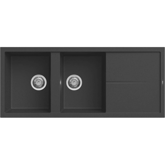 Elleci ELLECI - Mosogatótálca Unico 500 G40 Nero LGU50040 Mosogatótálca