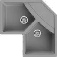 Elleci ELLECI - Gránit mosogatótálca Unico CORNER sarok G48 LGUCOR48 Mosogatótálca