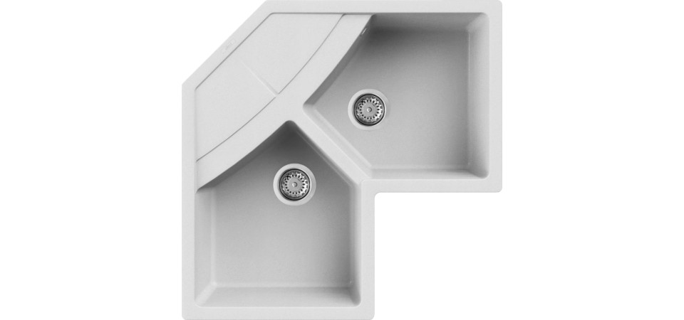 Elleci ELLECI - Mosogatótálca Unico CORNER sarok G68 Bianco LGUCOR68 Mosogatótálca Elleci ELLECI - Mosogatótálca Unico CORNER sarok G68 Bianco LGUCOR68 Mosogatótálca