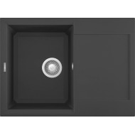 Elleci ELLECI - Gránit mosogatótálca Easy 135 G59 Antracit LGY13559 Mosogatótálca