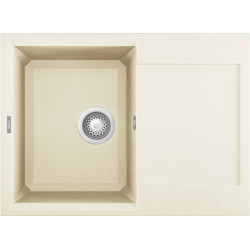 Elleci ELLECI - Mosogatótálca Easy 135 G62 Bianco Antico LGY13562 Mosogatótálca