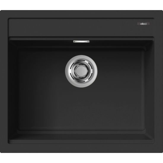 Elleci ELLECI - Mosogatótálca Best-F 105 Workstation K86 Black - Kifutó termék! LKB10586F01 Kerámia mosogatótálca