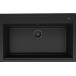 Elleci ELLECI - Mosogatótálca Best 130 Workstation Limited Edition K86 Black LKB13086BKM Kerámia mosogatótálca