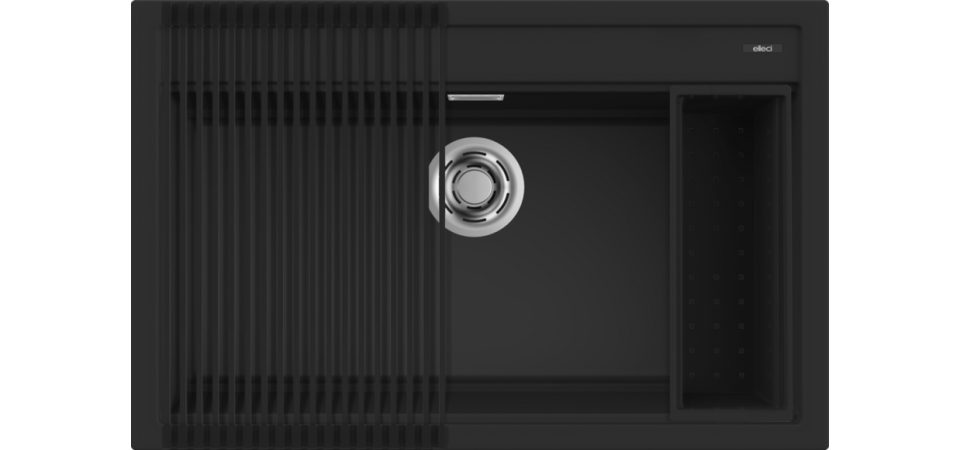 Elleci ELLECI - Mosogatótálca Best 130 Workstation Szett K86 LKB13086K2 Kerámia mosogatótálca