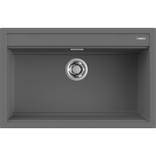 Elleci ELLECI - Mosogatótálca Best 130 Workstation K99 Dark Grey LKB13099 Kerámia mosogatótálca