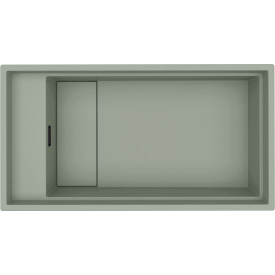 Elleci ELLECI - Mosogatótálca Dialogo 360 Workstation K82 Sage LKD36082BKM Kerámia mosogatótálca