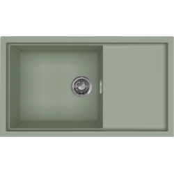 Elleci ELLECI - Mosogatótálca Sintesi 410 K82 Sage inox tartozékokkal LKS41082 Kerámia mosogatótálca