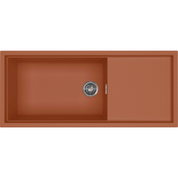 Elleci ELLECI - Mosogatótálca Sintesi 510 K83 Clay inox tartozékokkal LKS51083 Kerámia mosogatótálca
