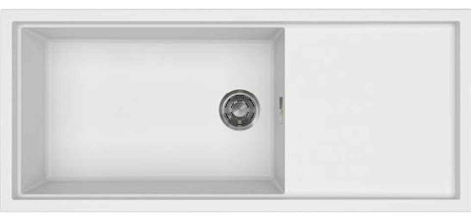 Elleci ELLECI - Mosogatótálca Sintesi 510 K96 White inox tartozékokkal LKS51096 Kerámia mosogatótálca Elleci ELLECI - Mosogatótálca Sintesi 510 K96 White inox tartozékokkal LKS51096 Kerámia mosogatótálca