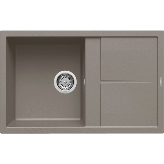 Elleci ELLECI - Mosogatótálca Unico 300 K93 Dove Grey - Kifutó termék! LKU30093 Kerámia mosogatótálca