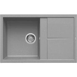 Elleci ELLECI - Mosogatótálca Unico 300 K97 Light Grey - Kifutó termék! LKU30097 Kerámia mosogatótálca