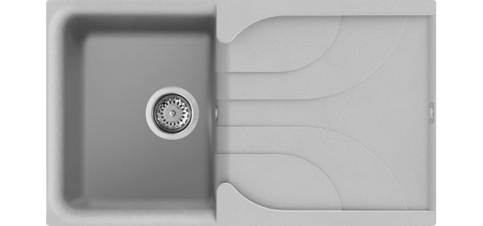Elleci ELLECI - Mosogatótálca Ego 400 M79 Aluminium LME40079 Mosogatótálca