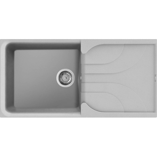 Elleci ELLECI - Mosogatótálca Ego 480 M79 Aluminium LME48079 Mosogatótálca