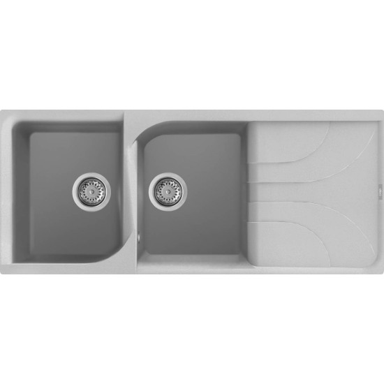 Elleci ELLECI - Mosogatótálca Ego 500 M79 Aluminium LME50079 Mosogatótálca