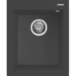 Elleci ELLECI - Mosogatótálca Quadra 100 M70 Nero Metal LMQ10070 Mosogatótálca
