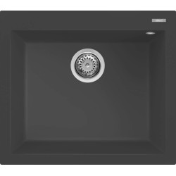 Elleci ELLECI - Mosogatótálca Quadra 105 M70 nero metal - Kifutó termék! LMQ10570 Mosogatótálca