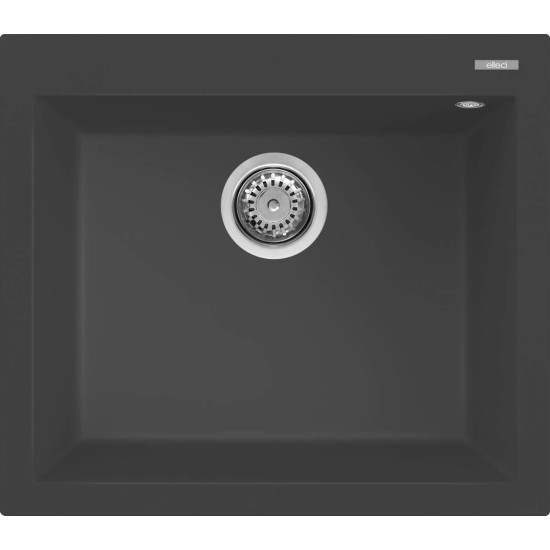 Elleci ELLECI - Mosogatótálca Quadra 105 M70 nero metal - Kifutó termék! LMQ10570 Mosogatótálca