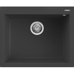 Elleci ELLECI - Mosogatótálca Quadra 110 M70 Nero Metal LMQ11070 Mosogatótálca