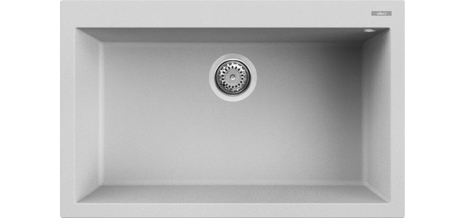 Elleci ELLECI - Mosogatótálca Quadra 130 M79 Aluminium LMQ13079 Mosogatótálca