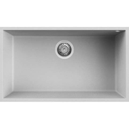 Elleci ELLECI - Mosogatótálca Quadra 130 UM M79 Aluminium munkalap alá szerelhető LMQ13079BSO Mosogatótálca