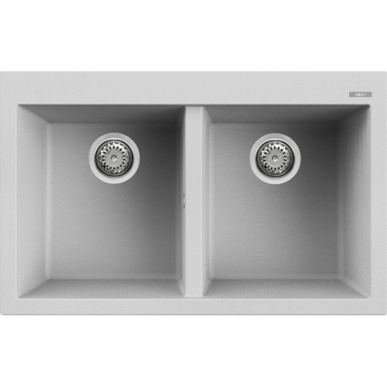 Elleci ELLECI - Mosogatótálca Quadra 350 M79 Aluminium LMQ35079 Mosogatótálca