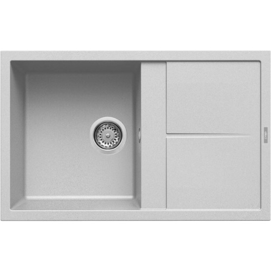 Elleci ELLECI - Mosogatótálca Unico 300 M79 Aluminium LMU30079 Mosogatótálca
