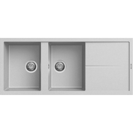 Elleci ELLECI - Mosogatótálca Unico 500 M79 Aluminium LMU50079 Mosogatótálca