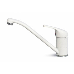 Elleci ELLECI - Csaptelep Minerva G52 bianco pietra MGKMIN52 Rozsdamentes acél csaptelep
