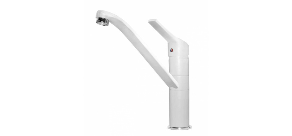 Elleci Elleci OUTLET - Csaptelep Teseo Granitek G68 bianco - Kifutó termék! MGKTES68 Gránit csaptelep