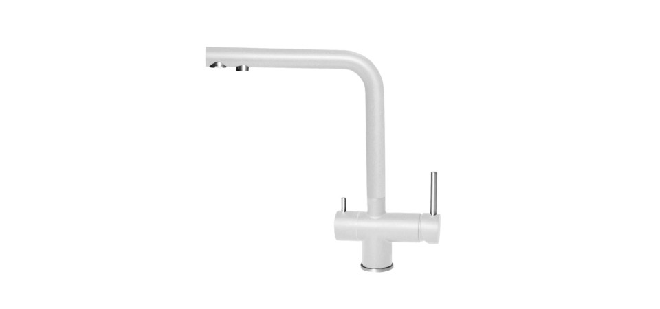 Elleci ELLECI - Csaptelep Tourmaline G68 bianco MGKTOU68 Gránit csaptelep Elleci ELLECI - Csaptelep Tourmaline G68 bianco MGKTOU68 Gránit csaptelep