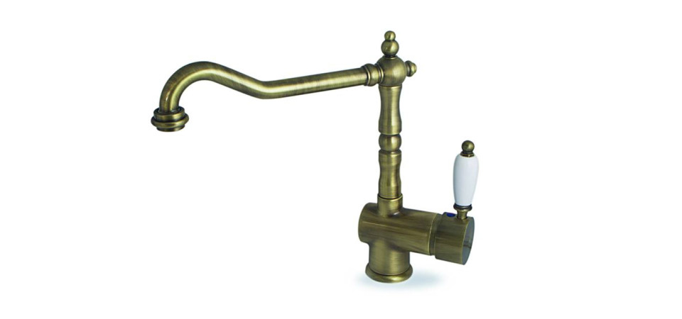 Elleci Elleci OUTLET - Csaptelep Rio Sárgaréz - Kifutó termék! MIKRIOOT Rozsdamentes acél csaptelep