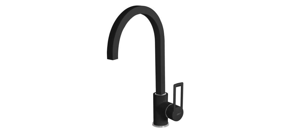 Elleci ELLECI - Csaptelep Bridge K86 black MKKBRI86 Kerámia csaptelep