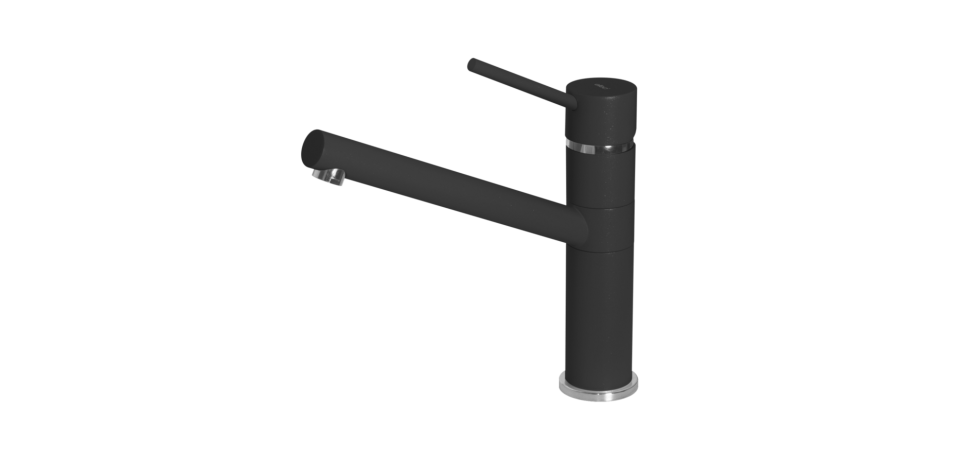 Elleci ELLECI - Csaptelep Sava Keratek K86 black MKKSAV86 Kerámia csaptelep