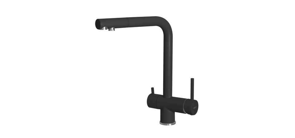 Elleci ELLECI - Csaptelep Tourmaline pure K86 black MKKTOU86 Kerámia csaptelep