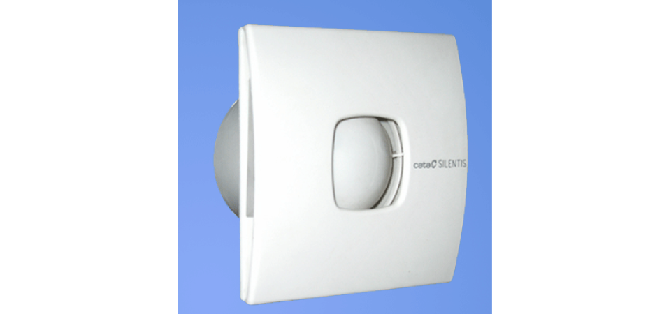 Cata Cata Silentis 10 Timer (Low Noise) ventilátor utószellőztető funkcióval, pillangószeleppel Axiális szellőztető ventilátor